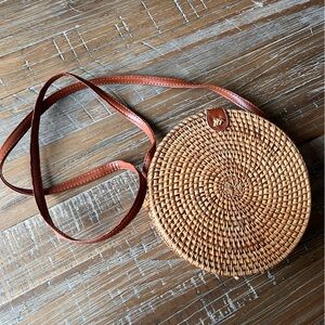 Wicker Purse Vintage Style